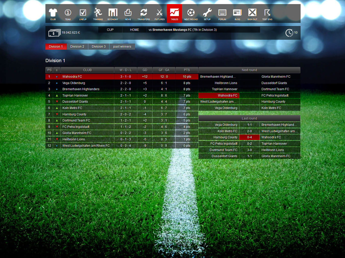 Championship Manager 2026 - online football manager